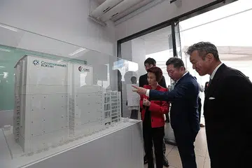 MAJLIS PECAH TANAH: Cik Low Yen Ling sewaktu di Majlis Pecah Tanah kemudahan logistik makanan baru oleh Commonwealth Kokubu Logistics pada 28 Mac 2023. - Foto COMMONWEALTH CAPITAL