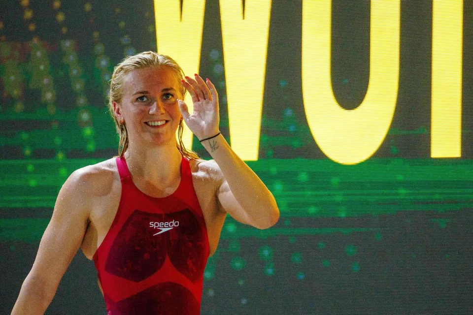 Ariarne Titmus merupakan juara bertahan selepas memenangi pingat emas di Tokyo. 