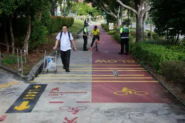 PMD, PMA, laluan pejalan kaki, lorong basikal