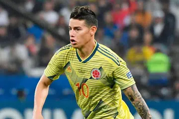 TAK MASUK AKAL: Real Madrid dilaporkan meminta lebih 40 juta euro mendapatkan James, yang baru menamatkan dua musim bersama Bayern Munich secara pinjaman. - Foto AFP