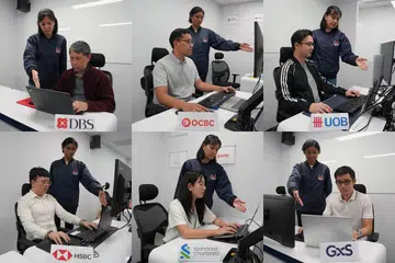 HASIL KERJASAMA: Pihak polis dan bank bekerjasama memberi bantuan dan mengelakkan lebih ramai orang daripada menjadi mangsa penipuan.