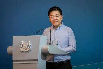 TIMBALAN PENGERUSI: Timbalan Perdana Menteri, Encik Lawrence Wong, akan berkhidmat sebagai timbalan pengerusi dana harta negara GIC dari 1 Oktober ini.