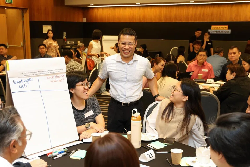 Desmond Lee, MOE, Education Conversations