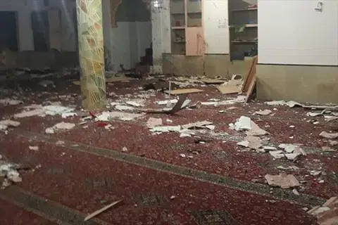 Letupan di bandar Quetta turut mencederakan 11 orang. FOTO: TWITTER/ ASIM AHMED KHAN
