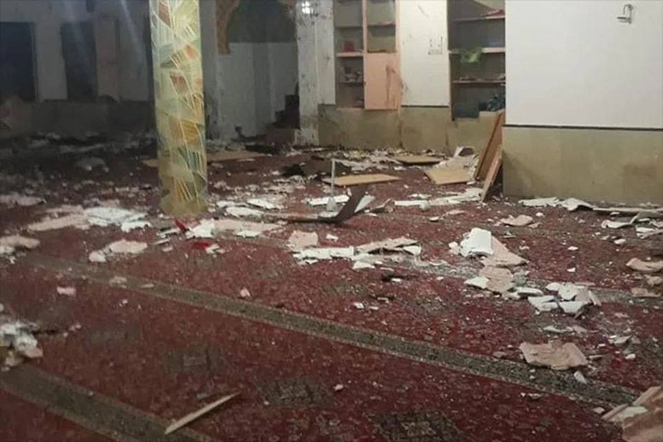 Letupan di bandar Quetta turut mencederakan 11 orang. FOTO: TWITTER/ ASIM AHMED KHAN