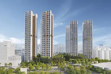 TINGGAL DI BANDAR: Projek BTO di Rochor di bawah model PLH, terletak sepanjang Kelantan Road dan Weld Road serta bersebelahan dengan MRT Jalan Besar. - Foto HDB