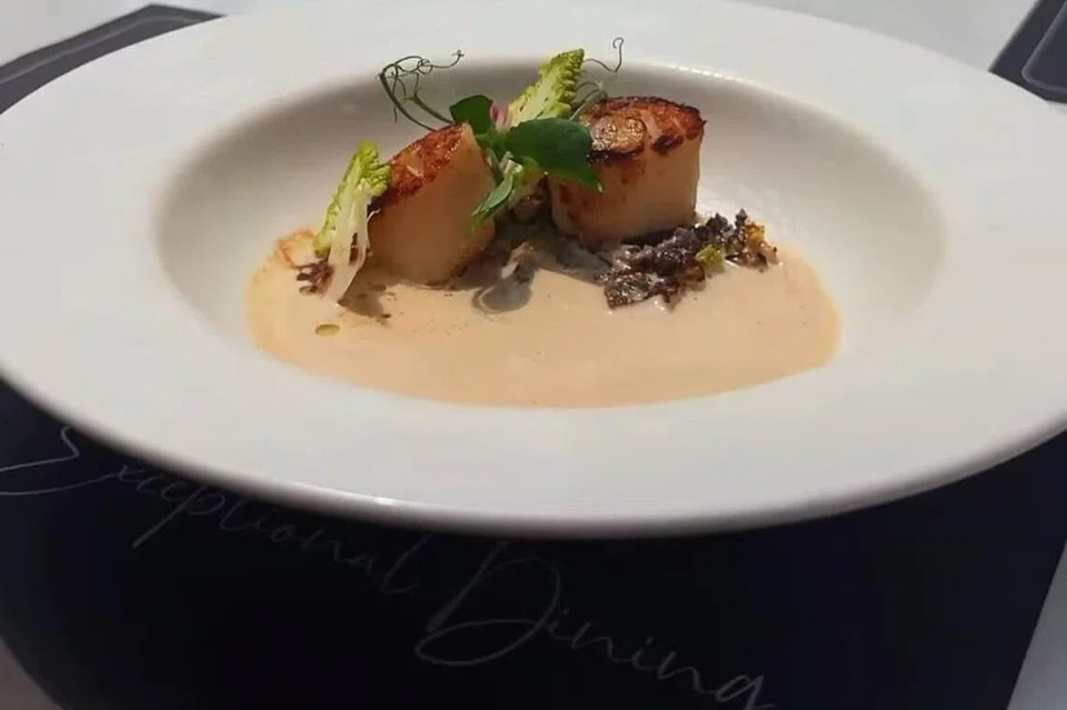 Elfuego by Collins, jewel, changi airport, Seared Hokkaido Scallop