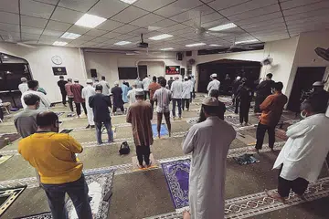 ANTARA KEGIATAN DI BULAN RAMADAN - SOLAT TARAWIH: Berjemaah di Pusat Muhammadiyah. - Foto PERSATUAN MUHAMMADIYAH.