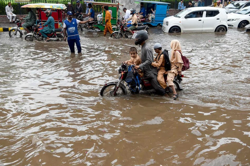 banjir, pakistan, lahore