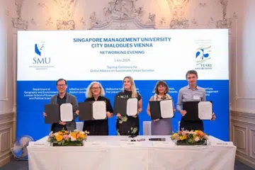Universiti Pengurusan Singapura (SMU), kajian bandar