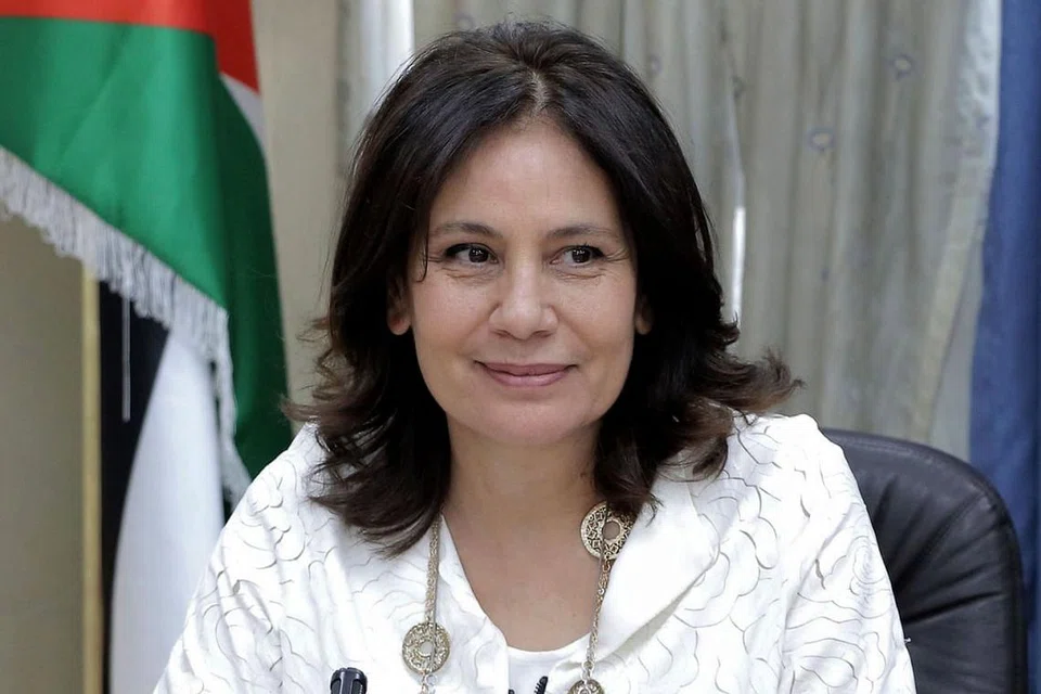 MAHU HASILKAN TENAGA BERSIH: Menteri Tenaga dan Sumber Mineral Jordan, Cik Hala Zawati. Jordan mengimport hampir 98 peratus bekalan tenaganya, dan telah lama bergantung pada gas, minyak dan diesel untuk menjana loji tenaga kuasa. Rancangan kerajaan untuk menghasilkan tenaga bersih 20 peratus daripada penggunaan keseluruhan tenaga kuasanya menjelang 2020 menyaksikan projek menggunakan tenaga alternatif melonjak beberapa tahun kebelakangan ini. - Foto AFP