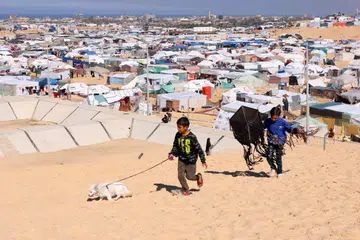 Rafah, selatan Gaza, kini menjadi tempat perlindungan bagi lebih sejuta penduduk Palestin yang melarikan diri sedang pertempuran dan pengeboman berlaku di wilayah lain di Gaza.