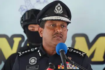 Ketua Polis Selangor, Datuk Hussein Omar Khan.