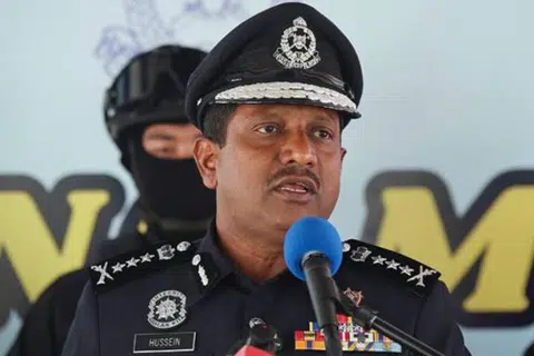 Ketua Polis Selangor, Datuk Hussein Omar Khan.