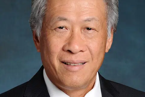 Menteri Pertahanan, Dr Ng Eng Hen, dijemput berucap pada sesi pleno bertajuk ‘Tindak Balas Politik dan Ketenteraan terhadap Konflik’ pada Dialog Manama 2024.