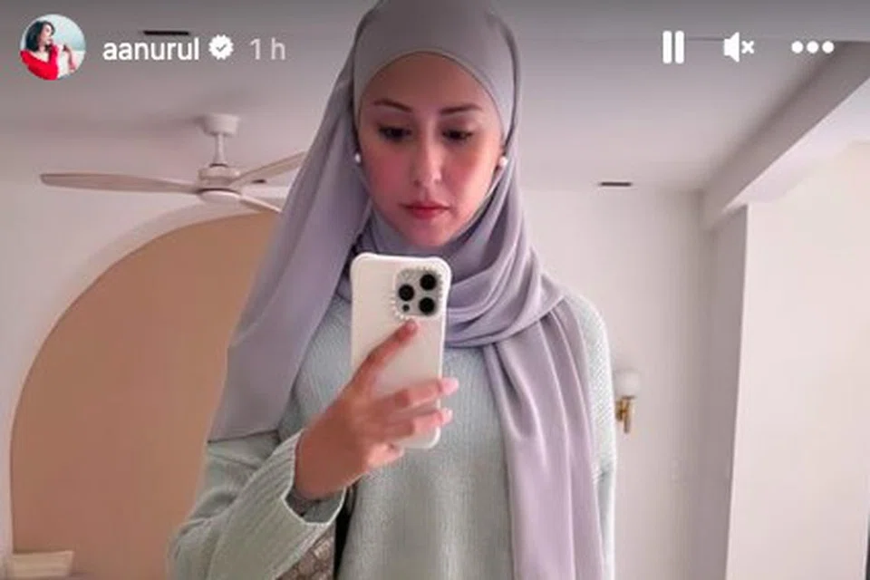 DOA TEMAN-TEMAN: Ujian kehidupan yang dihadapi Nurul Aini Abdul Rahim apabila video tular yang didakwa membabitkan suami dan rakan artis tersebar disambut dengan doa peminat dan rakan seni agar Allah beri kemudahan untuknya menangani krisis tersebut.