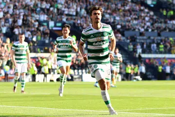 DIPIKAT KE SAUDI: Jota meraikan gol ketiga pasukannya semasa menentang Inverness baru-baru ini.