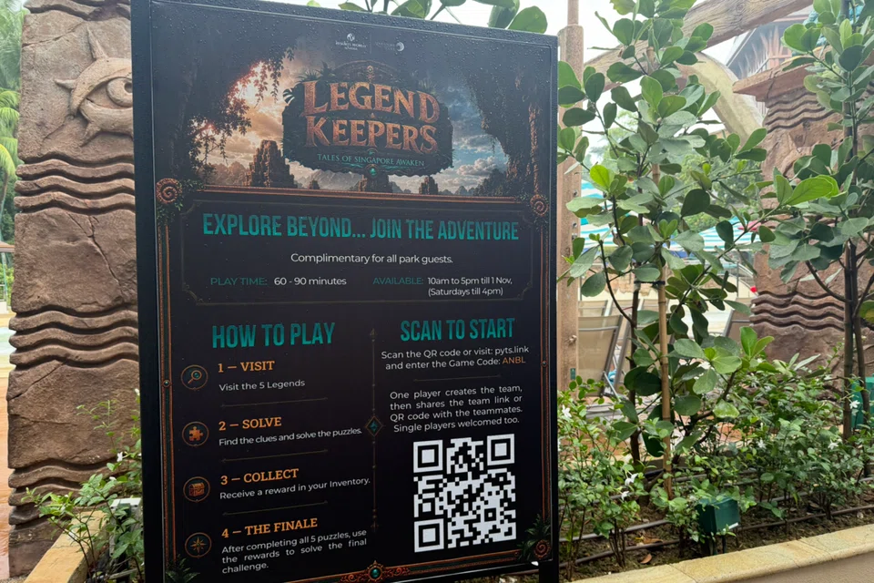 Pengunjung Adventure Cove Waterpark boleh menyertai Legend Keepers: The Ocean Spirit Awakens yang akan berlangsung dari 1 September hingga 1 November 2026 dan termasuk dalam tiket sehari Adventure Cove Waterpark.