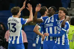 EPL, Liga Perdana England, Amex Stadium, Brighton & Hove Albion, Chelsea