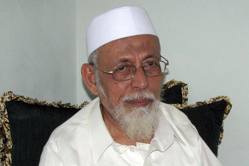 ABU BAKAR BASHIR: Sedang menjalani hukuman penjara di Indonesia. 
