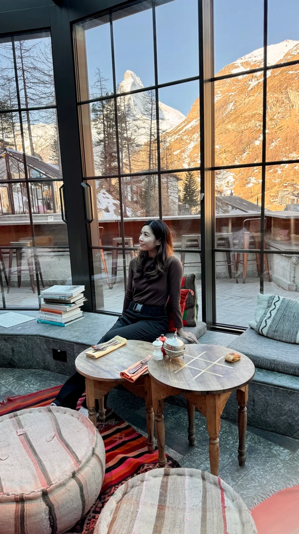 Cik Koo Ying Ying menginap di CERVO Mountain Resort Zermatt di Switzerland.
