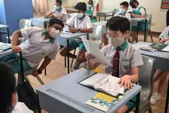 PEPERIKSAAN LISAN DITERUSKAN: Peperiksaan lisan PSLE dan GCE peringkat O akan dilaksanakan secara bersemuka, namun dengan pengurusan selamat yang lebih ketat. 