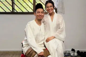 nabila huda, Hari Raya Aidilfitri, pelakon, suami, Singapura
