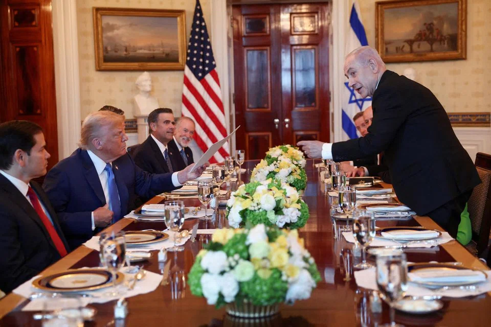 donald trump, rumah putih, benjamin netanyahu