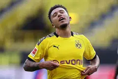 KENA TINDAKAN DISIPLIN: Jadon Sancho beraksi dalam kemenangan Borussia Dortmund 1-0 ke atas Hertha Berlin di stadium Signal Iduna Park pada Sabtu lalu. - Foto EPA-EFE