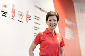 DILANTIK PRESIDEN: Menteri Kemampanan dan Sekitaran, Cik Grace Fu, telah dilantik sebagai Presiden Majlis Olimpik Kebangsaan Singapura (SNOC).