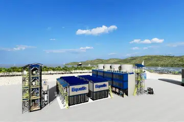 Loji demonstrasi Equatic-1,  Tuas, carbon dioxide 