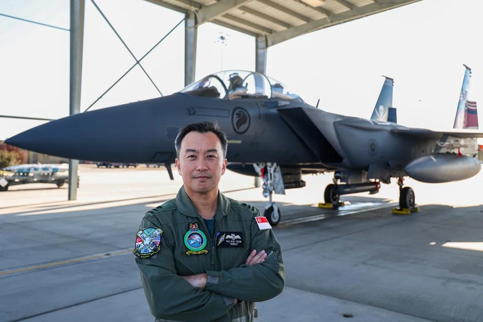 Singapura, RSAF, SAF, latihan, Idaho, Amerika Syarikat, USA