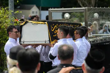 Puan Noor Aishah, Tanah Perkuburan Negara Kranji