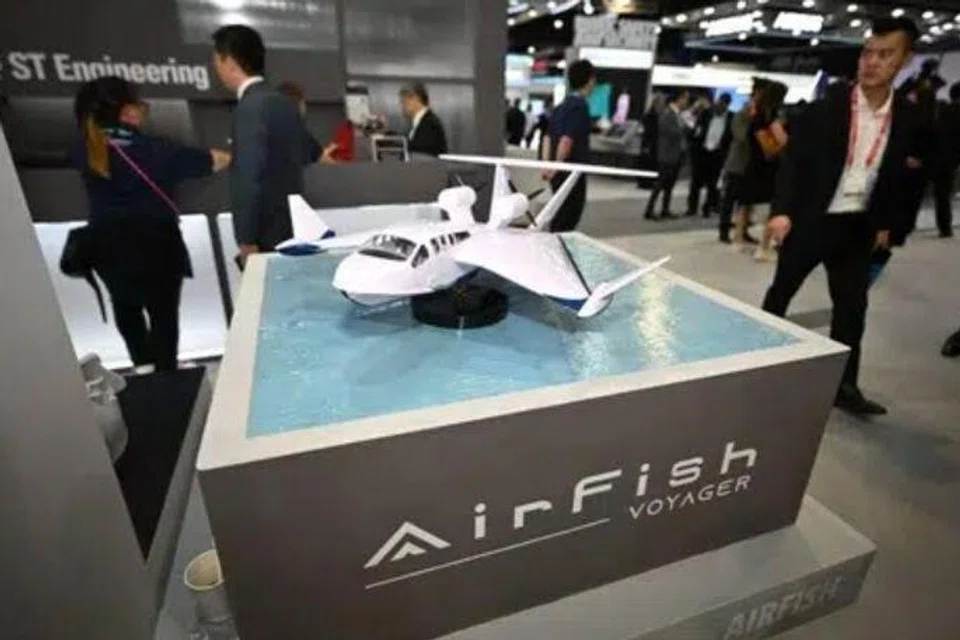 Singapura, Batam, hovercraft, AirFish, Singapore Airshow, ST Engineering