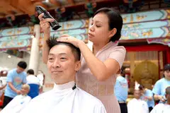 Hair For Hope, Yayasan Barah Kanak-Kanank, Koh Shukai, Elysa Chen