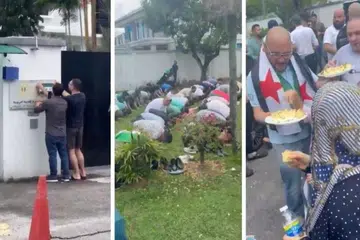 Warga Syria di Malaysia meraikan kejatuhan negara itu daripada pemerintahan parti Baath diterajui mantan Presiden, Encik Bashar al-Assad, selama lebih lima dekad.