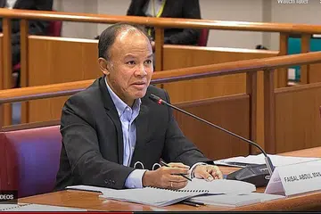 ENCIK FAISAL: Dedahkan apa yang berlaku antara pemimpin WP dengan Cik Raeesah dalam tempoh enam jam bersidang di hadapan Jawatankuasa Hak Istimewa pada Khamis lalu. - Foto GOV.SG