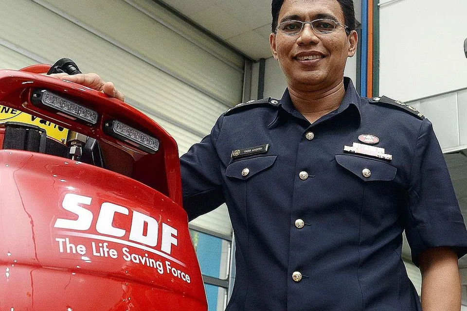 PENGALAMAN LUAS: Encik Kadir memiliki 26 tahun pengalaman berkhidmat di SCDF sebelum ini. - Foto fail 