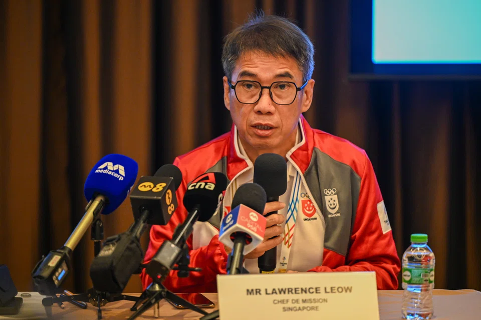 Chef-de-mission kontinjen Singapura di Sukan SEA 2025, Lawrence Leow.