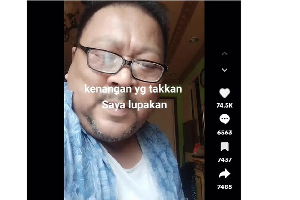 SAMPAIKAN CERITA: Pengguna TikTok, Amzaharil, menceritakan tentang kisah menyayat hati apabila beliau mengambil kes pro bono membantu seorang ibu yang mencuri sekotak pensel demi anaknya.