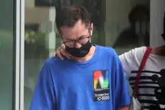 DIJEL: Calvin Ang Wei Sheng dijatuhkan hukuman jel empat minggu dan disuruh membayar penalti berjumlah $1,200. - Foto BH oleh KELVIN CHNG