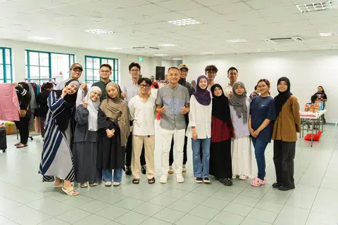 Sukarelawan yang sering membantu Projek Khas Untukmu (PKU).