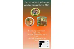  Makan mi Melayu...tapi tak kerap