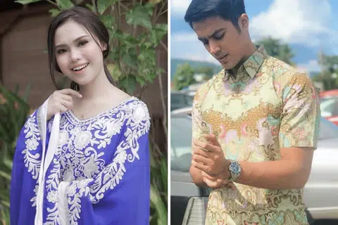 BERCERAI: Aliff (kanan) dan Bella sah bercerai di Mahkamah Rendah Syariah Wilayah Persekutuan di Kuala Lumpur pada 16 Mei.