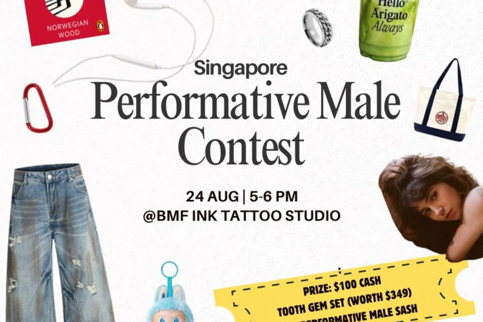lelaki performatif, performative male,  gaya, pertandingan