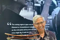 INSPIRASI KEPADA GENERASI AKAN DATANG: Pameran selama sebulan di Galeri NIE merupakan pameran pertama yang memaparkan kehidupan dan karya Dr Iskandar Jalil. - Foto M.O. SALLEH