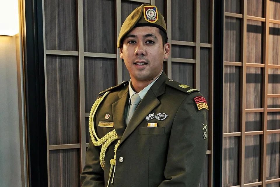 Kapten (CPT) Ahmad Hafizuddin Abdul Hamid.