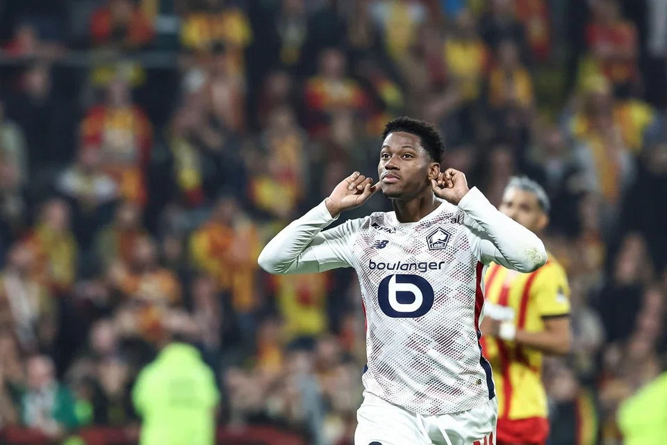 Penyerang Lille, Jonathan David antara penyerang dalam senarai pendek Arsenal. 