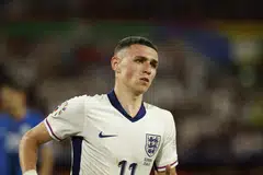 Penyerang England, Phil Foden, belum menjaringkan gol dalam Euro 2024 dan bergelut untuk mencontohi prestasinya dalam Liga Perdana England.