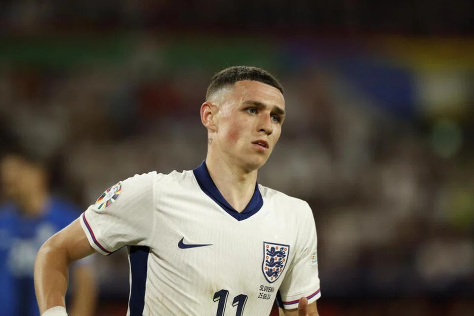 Penyerang England, Phil Foden, belum menjaringkan gol dalam Euro 2024 dan bergelut untuk mencontohi prestasinya dalam Liga Perdana England.